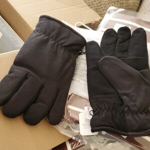 3M Thinsulate Black Thermal Gloves Size Large And Xl